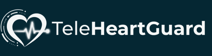 TeleHeartGuard Logo inverted